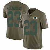 Nike Packers 23 Jaire Alexander Olive Salute To Service Limited Jersey Dzhi,baseball caps,new era cap wholesale,wholesale hats